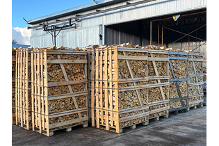 Дрова дубовые, колотые на поддоне коробах - 2,0 м.куб.(2RM)